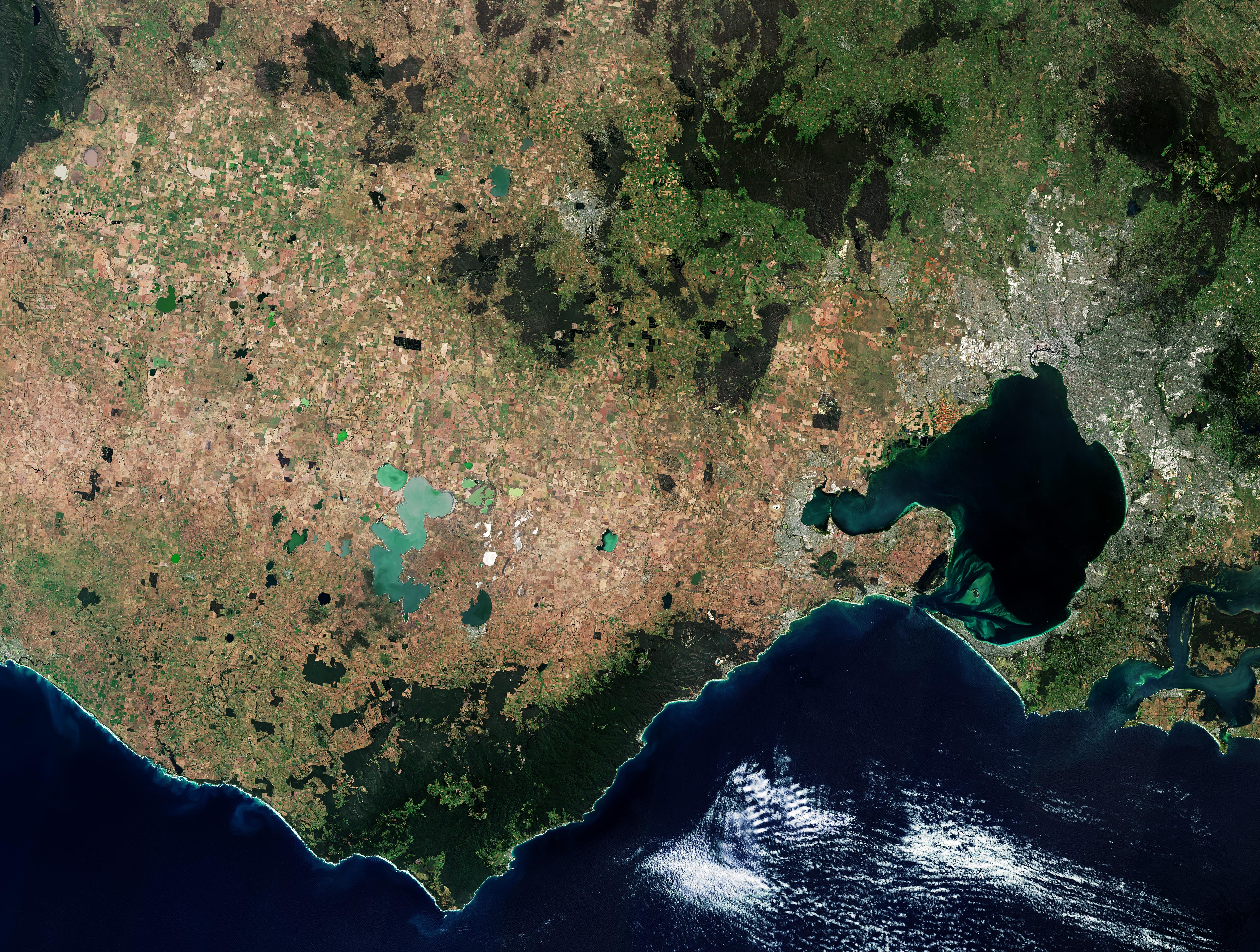 ESA - Immagine della settimana: Victoria, Australia (07 aprile 2024)