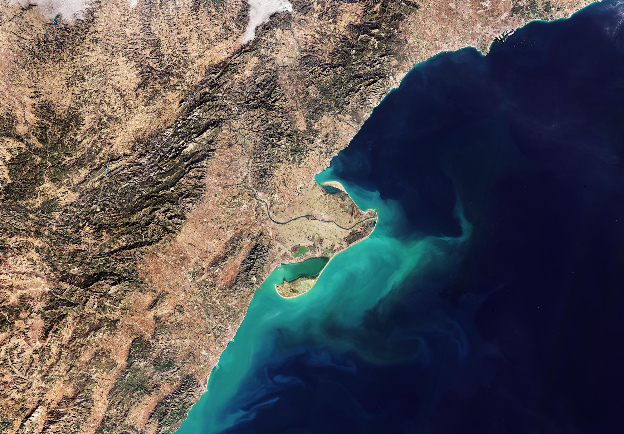 ESA - Immagine della settimana: Delta dell’Ebro (14 aprile 2024)