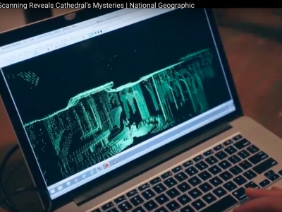Laser Scanning di Notre Dame