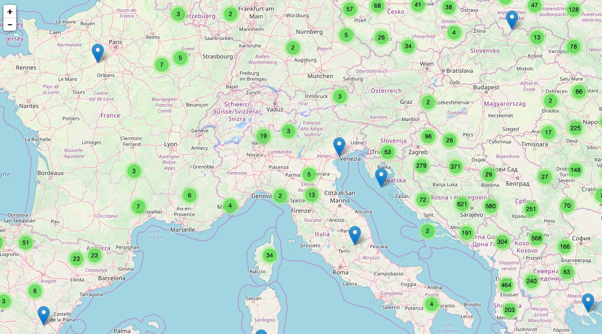 Unmapped Places of OpenStreetMap