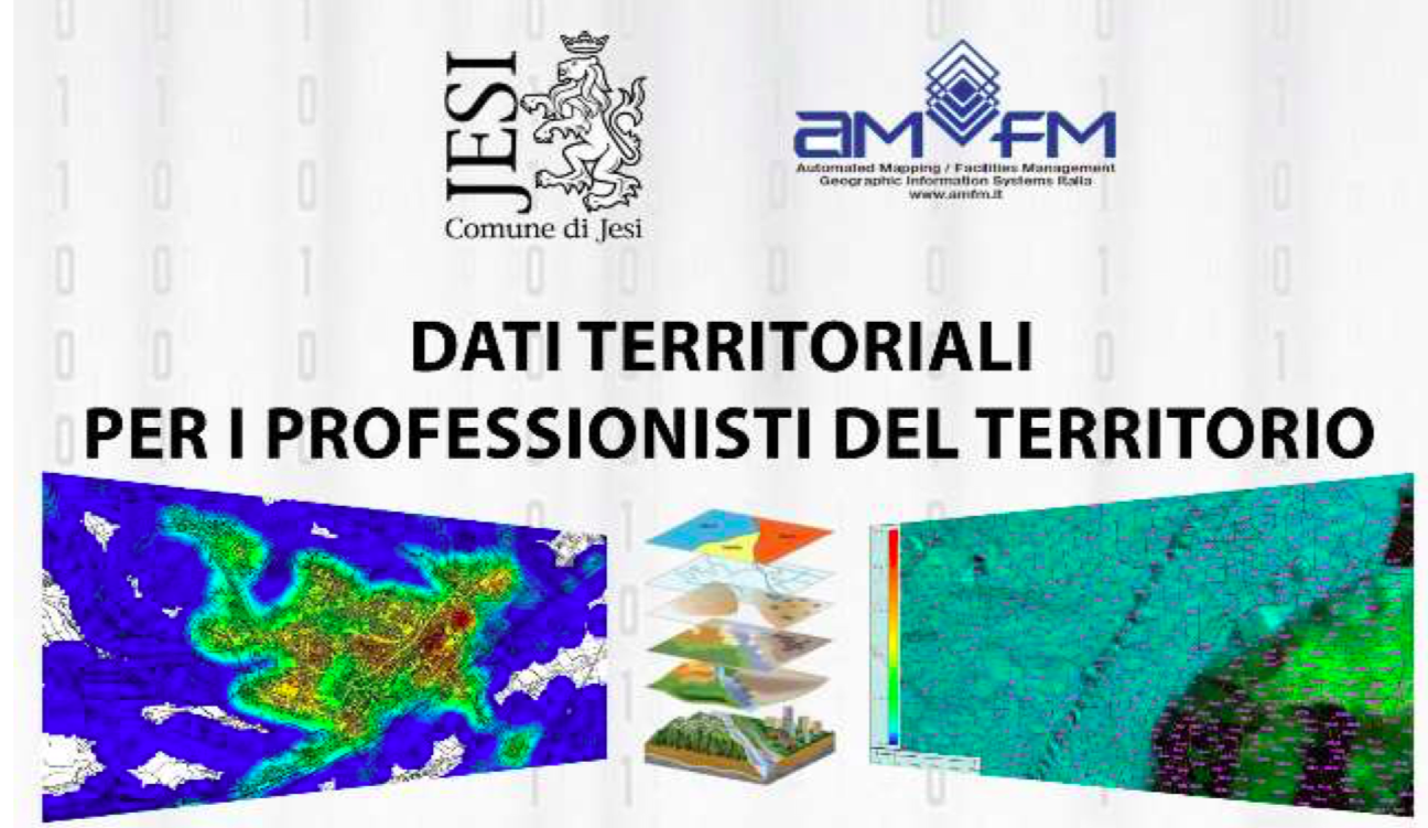Dati territoriali per i professionisti del territorio, un evento organizzato da AMFM GIS ITALIA a Jesi