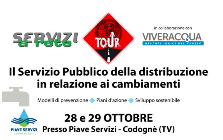 RINVIATO - 28-29 Ottobre - Servizi a Rete TOUR 2020