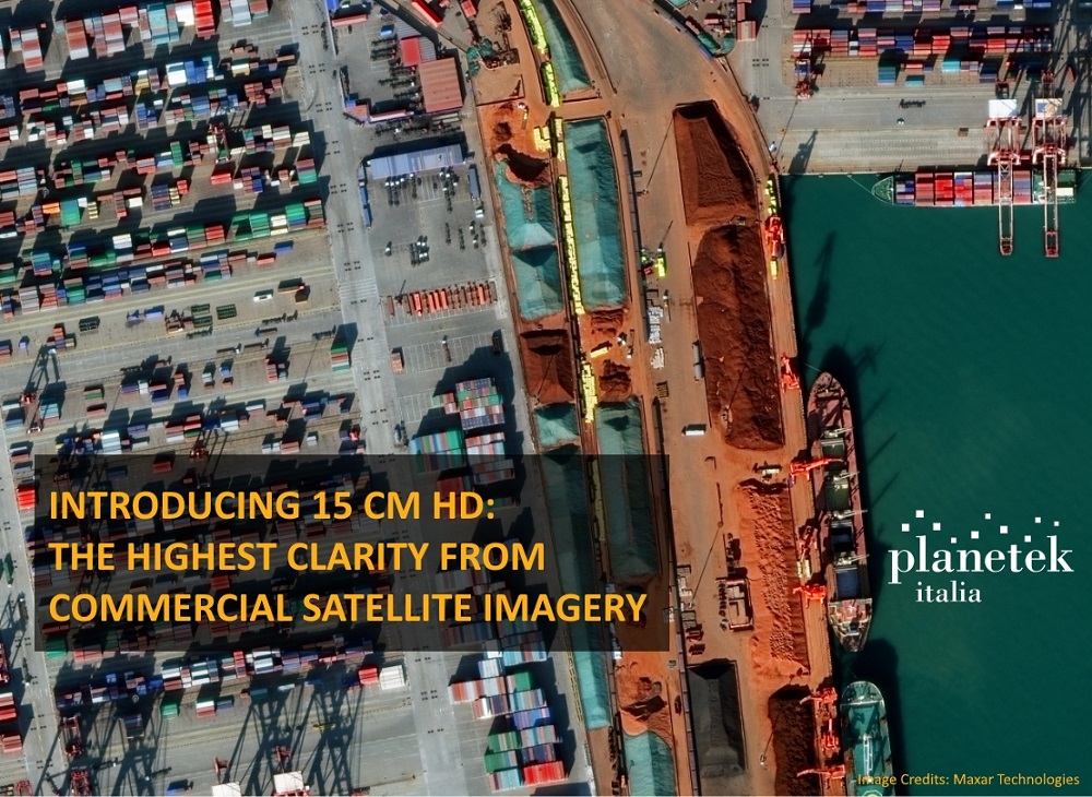 Da Planetek le immagini satellitari alla risoluzione di 15 cm pixel