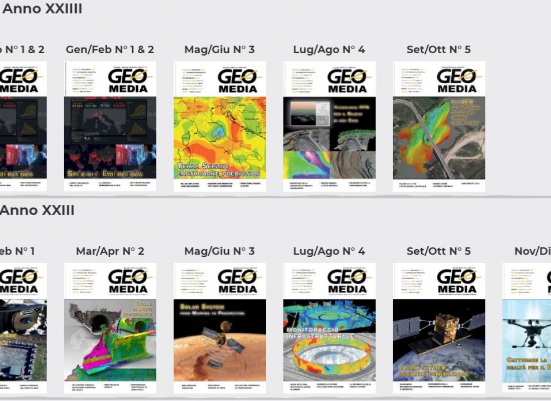 Invito a contribuire con GEOmedia, la prima rivista italiana di Geomatica