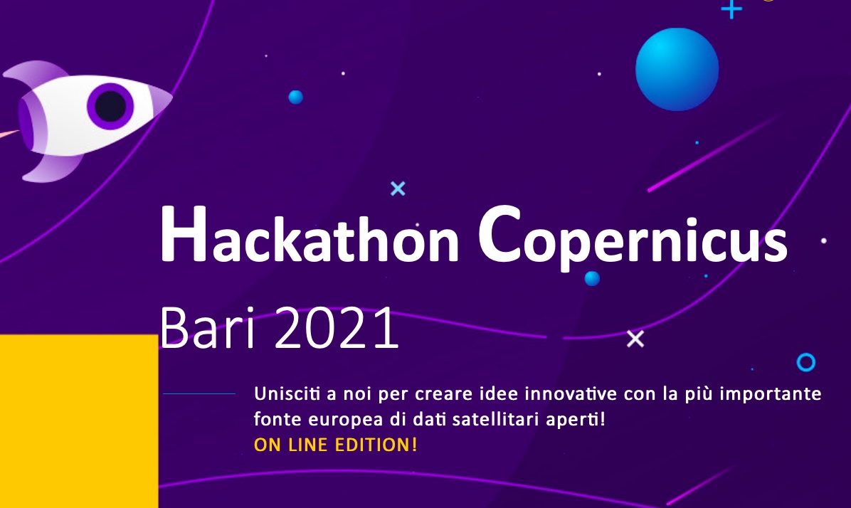 Il mare e le coste nel tema del Copernicus Hackathon - Bari 2021