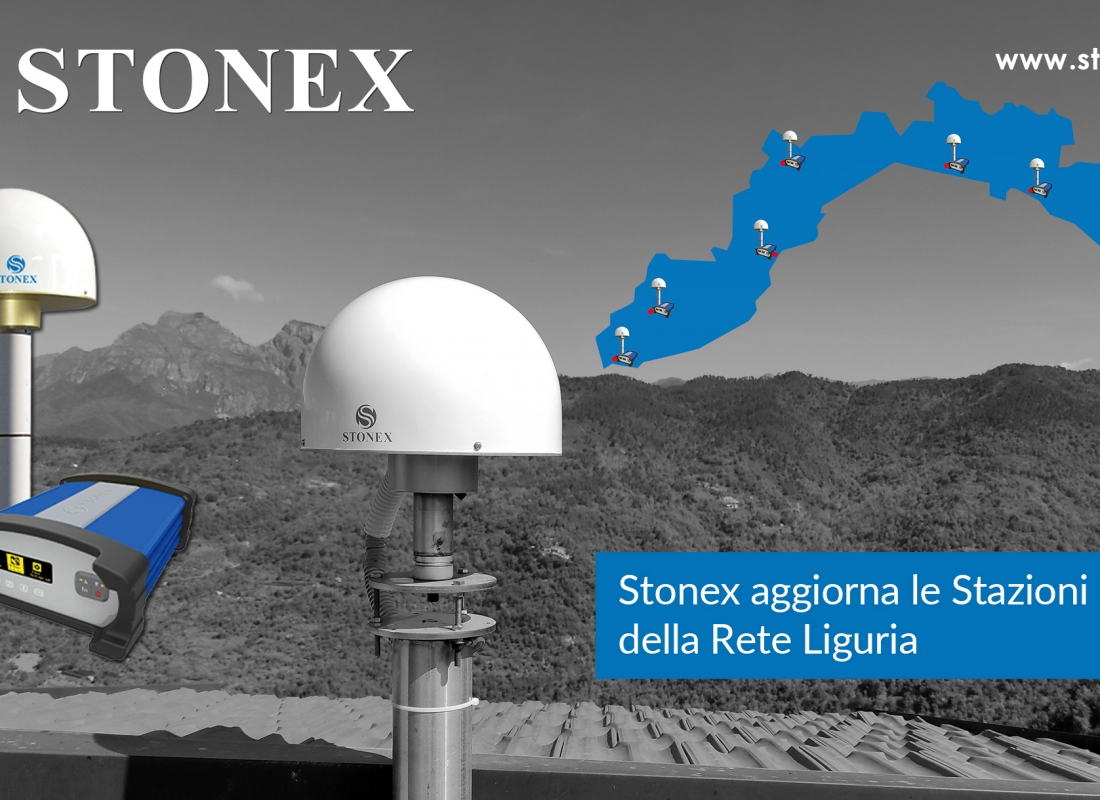  Stonex aggiorna le stazioni GNSS della Rete Liguria