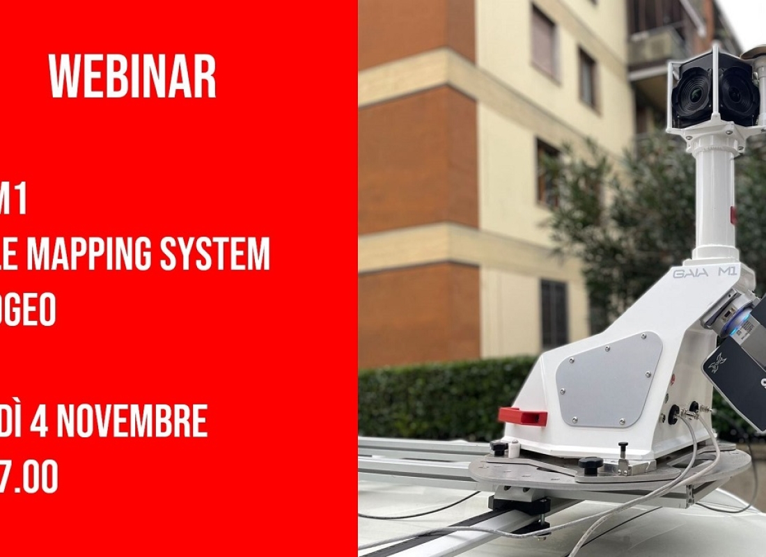 GAIA M1 - Mobile mapping system per la progettazione ed il GIS