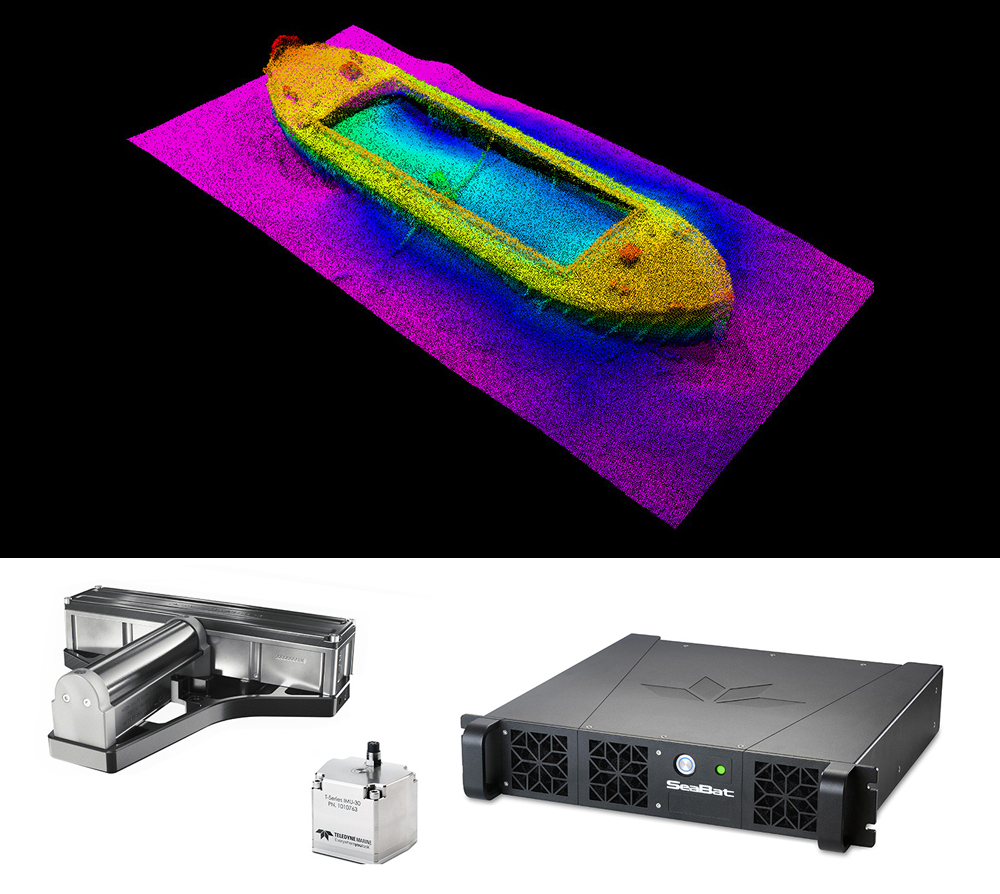 Il vero Ecoscandaglio Multibeam ad alta frequenza: Teledyne Reson - SeaBat T51-R