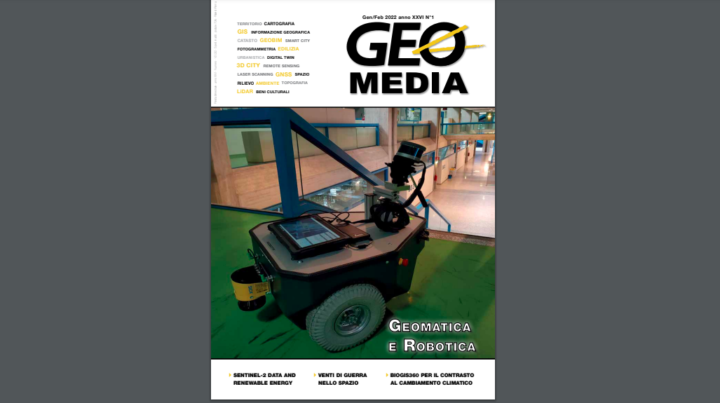 GEOmedia 1 2022 - Geomatica e Robotica