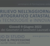 Il rilievo nell'aggiornamento cartografico catastale tra tecnologie e innovazione