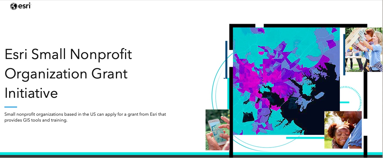 Software ESRI gratuito per organizzazioni no-profit