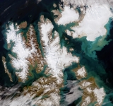 ESA - Immagine della settimana:  Svalbard (29 ottobre 2022)