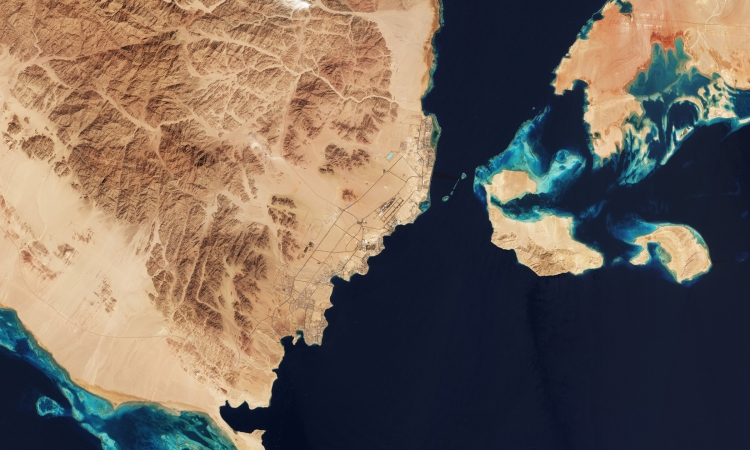 ESA - Immagine della settimana:  Sharm El-Sheikh, Egitto (19 novembre 2022)