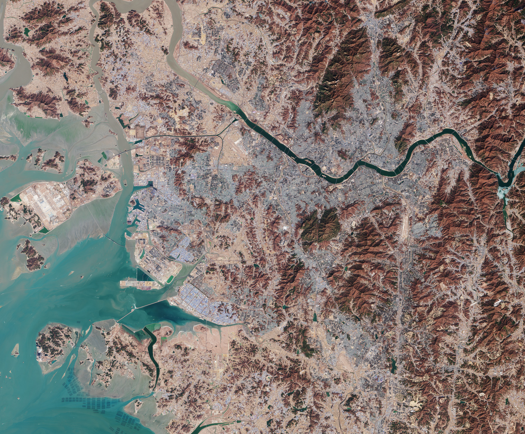 ESA - Immagine della settimana:  Seul, Corea del Sud  (09 aprile 2023)