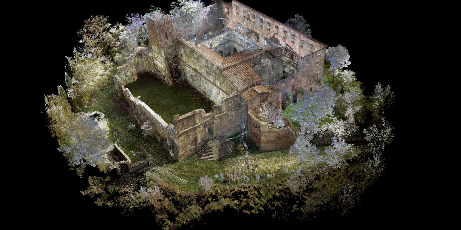 Laser scanner 3D Leica Geosystems e archeologia: ricostruzione dell’antica Volterra in 3D