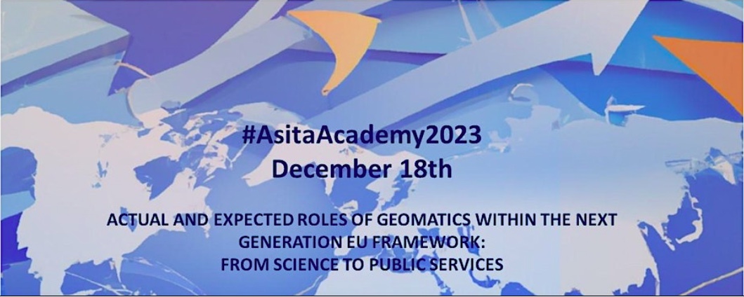Actual and expected roles of geomatics within the next generation EU framework: from science to public services