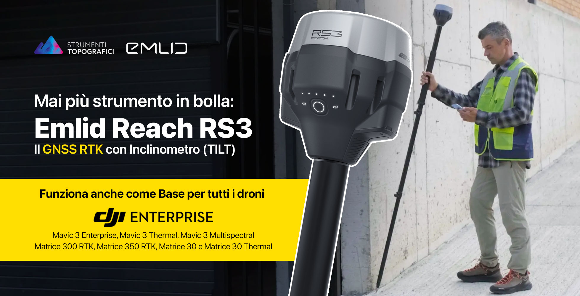 Emlid Reach RS3: il GPS Topografico perfetto per tutti i tipi di rilievo!