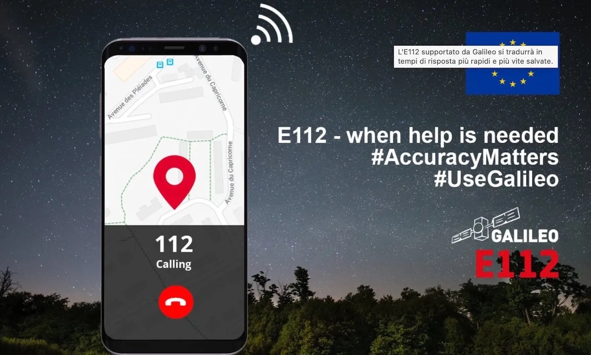 Il 112 per le emergenze e Galileo