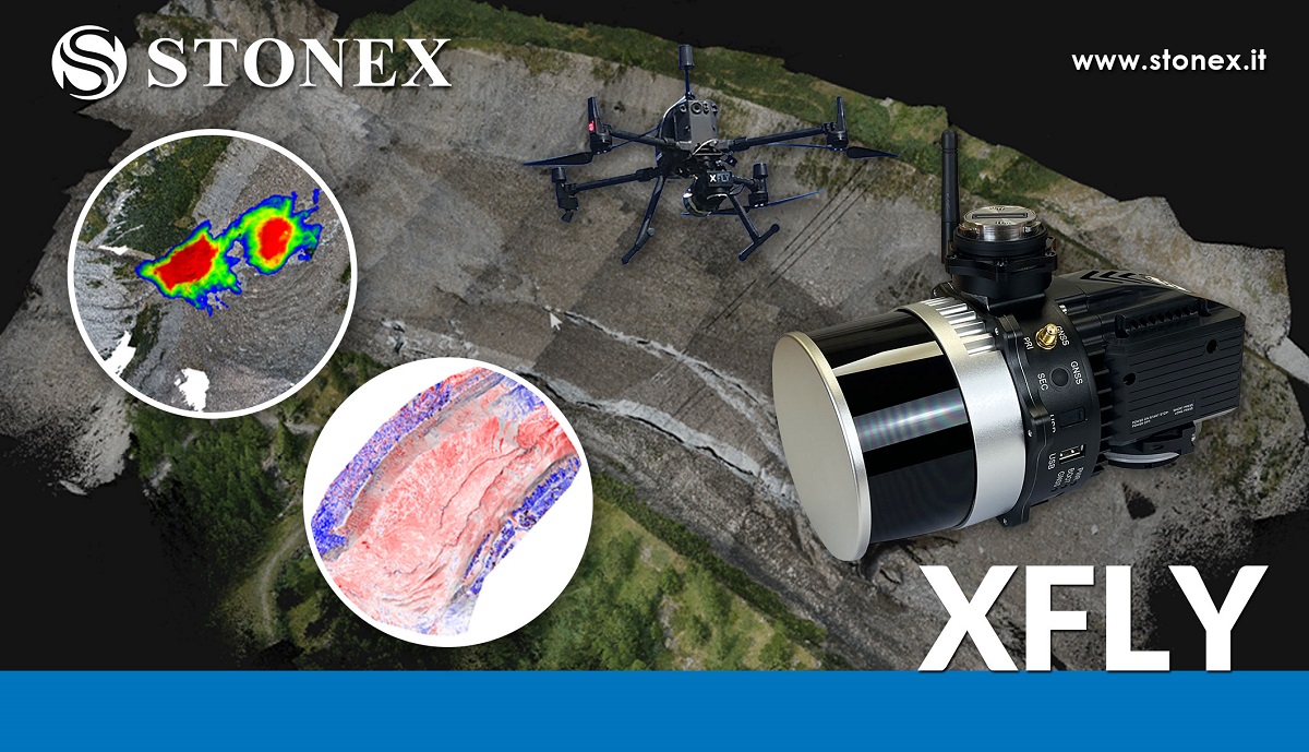 Stonex contribuisce al monitoraggio del Ghiacciaio del Belvedere con il suo LiDAR XFLY