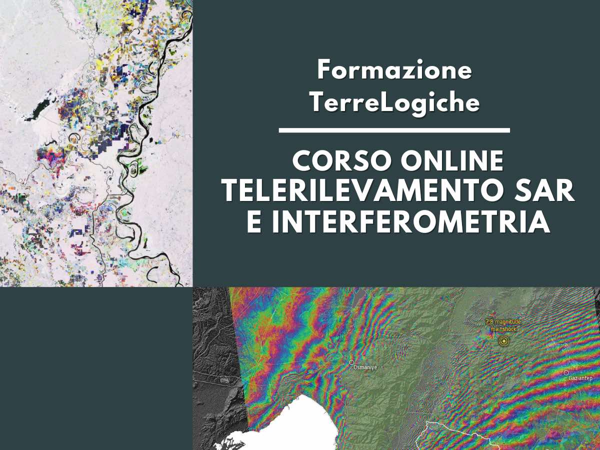 Formazione Terrelogiche &quot;Telerilevamento SAR e Interferometria&quot;: ultimi posti disponibili