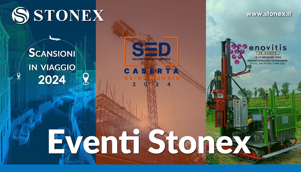 Eventi Maggio-Giugno di Stonex Italia – Vieni a scoprire i nuovi prodotti