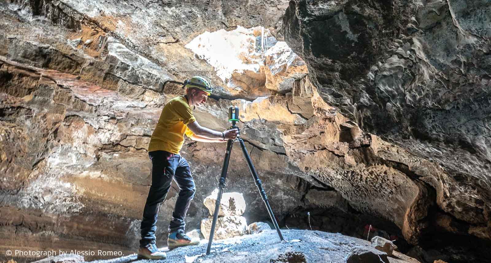 Leica Geosystems: creazione di una mappa 3D della più grande grotta vulcanica del mondo per aiutare le future missioni spaziali