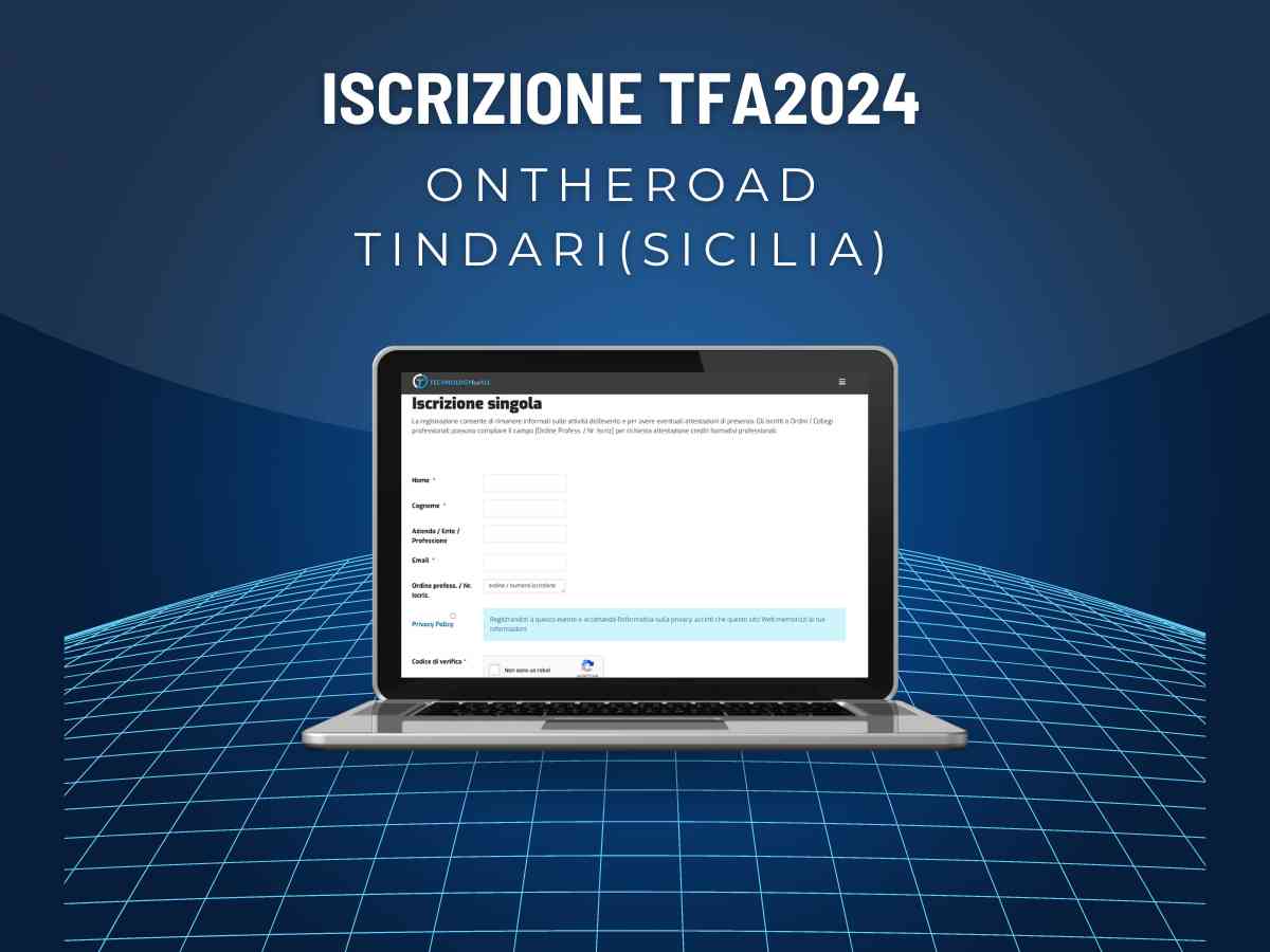 Aperte le iscrizioni al TFA OnTheRoad che si svolgerà a Tindari (Sicilia) il 30 maggio