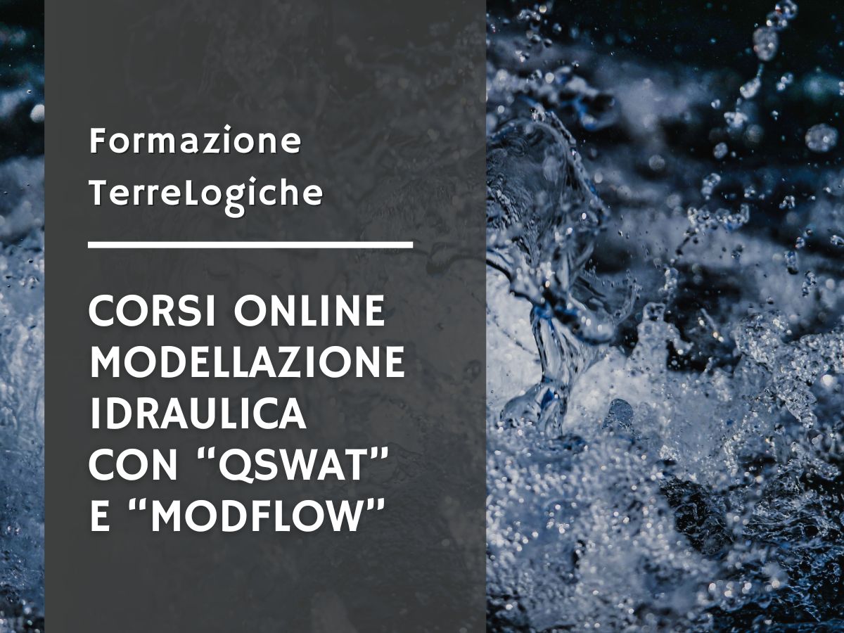 Iscrizioni aperte al corso di Modellazione ambientale con QGIS e SWAT+ e Modellazione delle acque sotterranee con MODFLOW