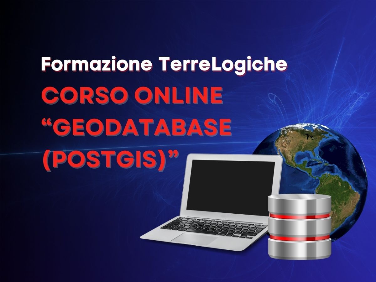 Imparare a gestire, interrogare ed elaborare dati geospaziali: ultima chiamata per il corso online “Geodatabase (PostGIS)&quot;!