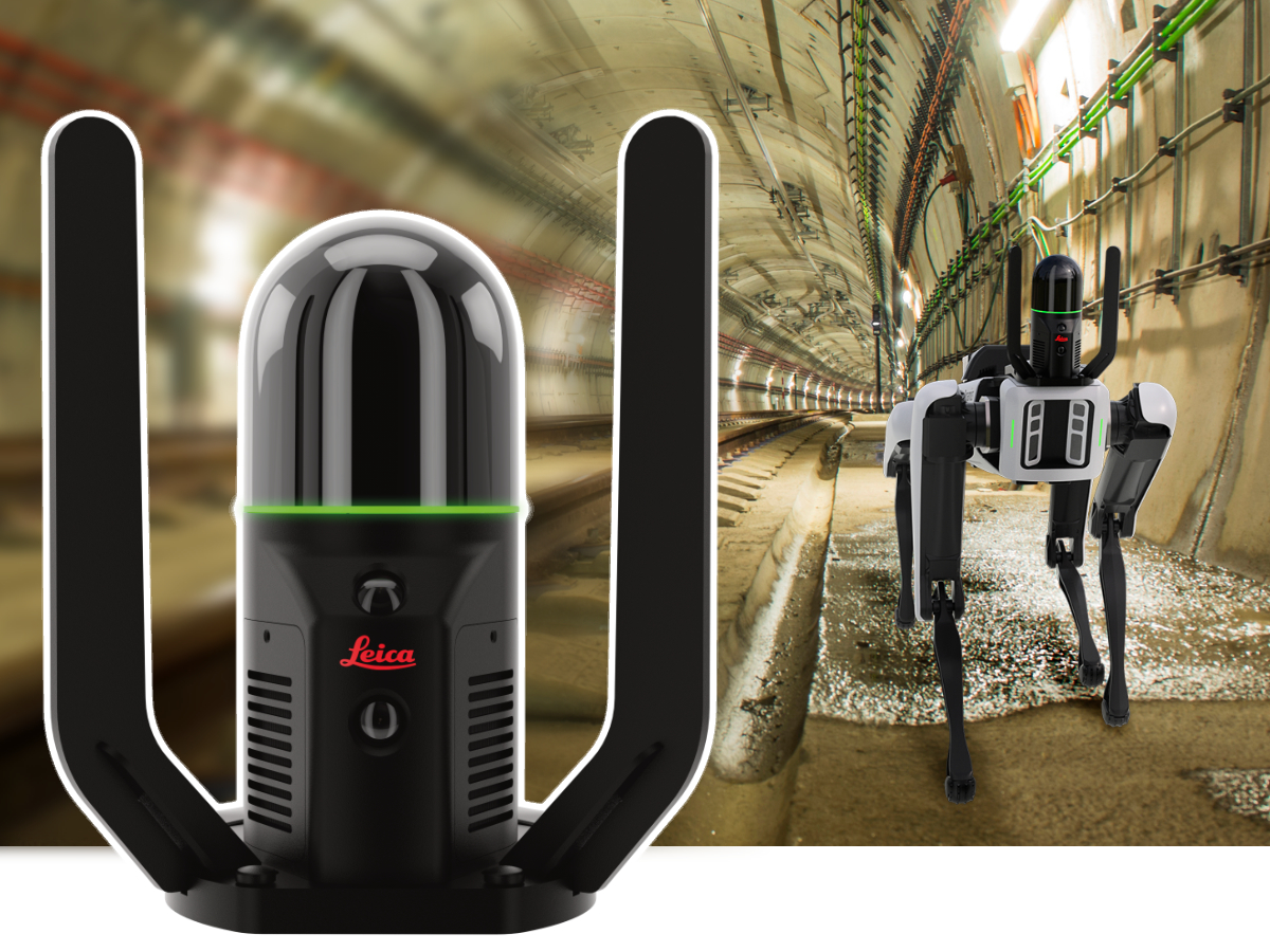 La flessibilità della scansione laser 3D statica e mobile con Leica BLK ARC. 