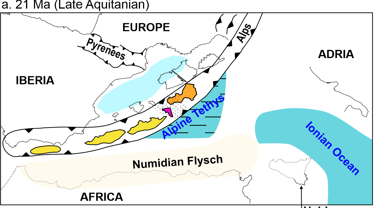 Dimostrata l’origine iberica dei Monti Peloritani nella Sicilia nord-orientale