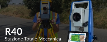 Stonex R40: stazione totale meccanica con sistema Android
