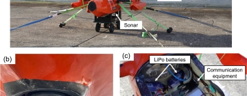Droni anfibi per misurare il fondale con precisione centimetrica