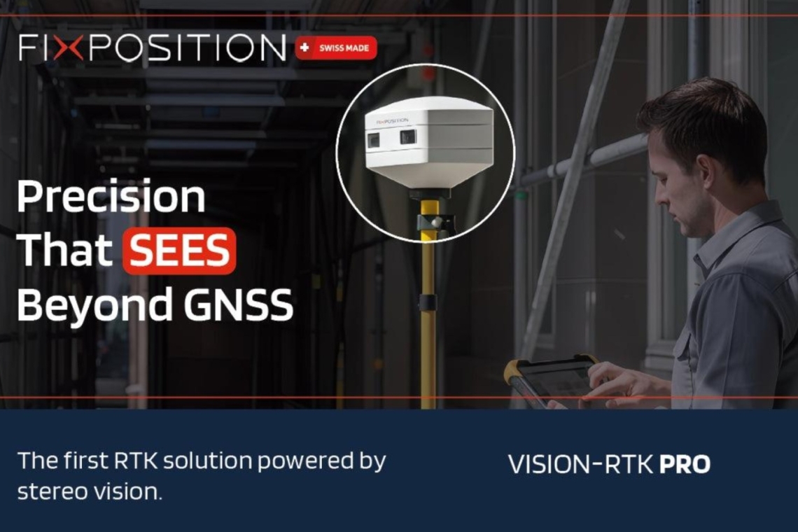 Fixposition’s Vision-RTK Pro, integrated with Esri’s ArcGIS ecosystem, is the new frontier in GNSS’ accuracy