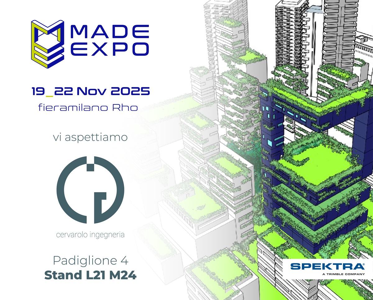 SPEKTRA a Trimble Company al MADE Expo 2025: soluzioni innovative per il rilievo e la digitalizzazione del costruito