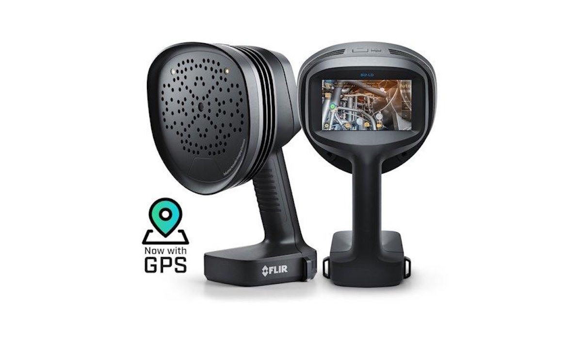 Telecamere acustiche FLIR Serie Si2 ora con GPS integrato per ispezioni geolocalizzate e ad alta precisione