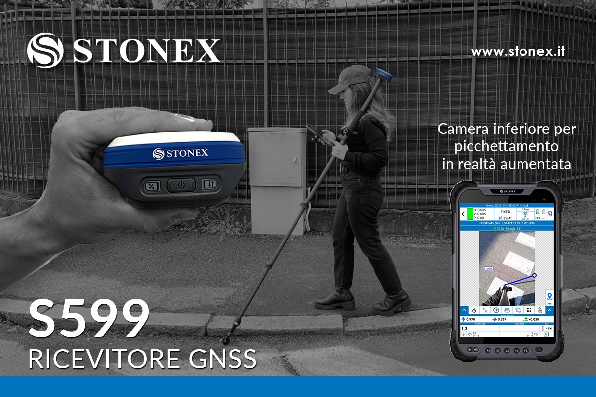 Stonex S599 – Precisione nel palmo di una mano