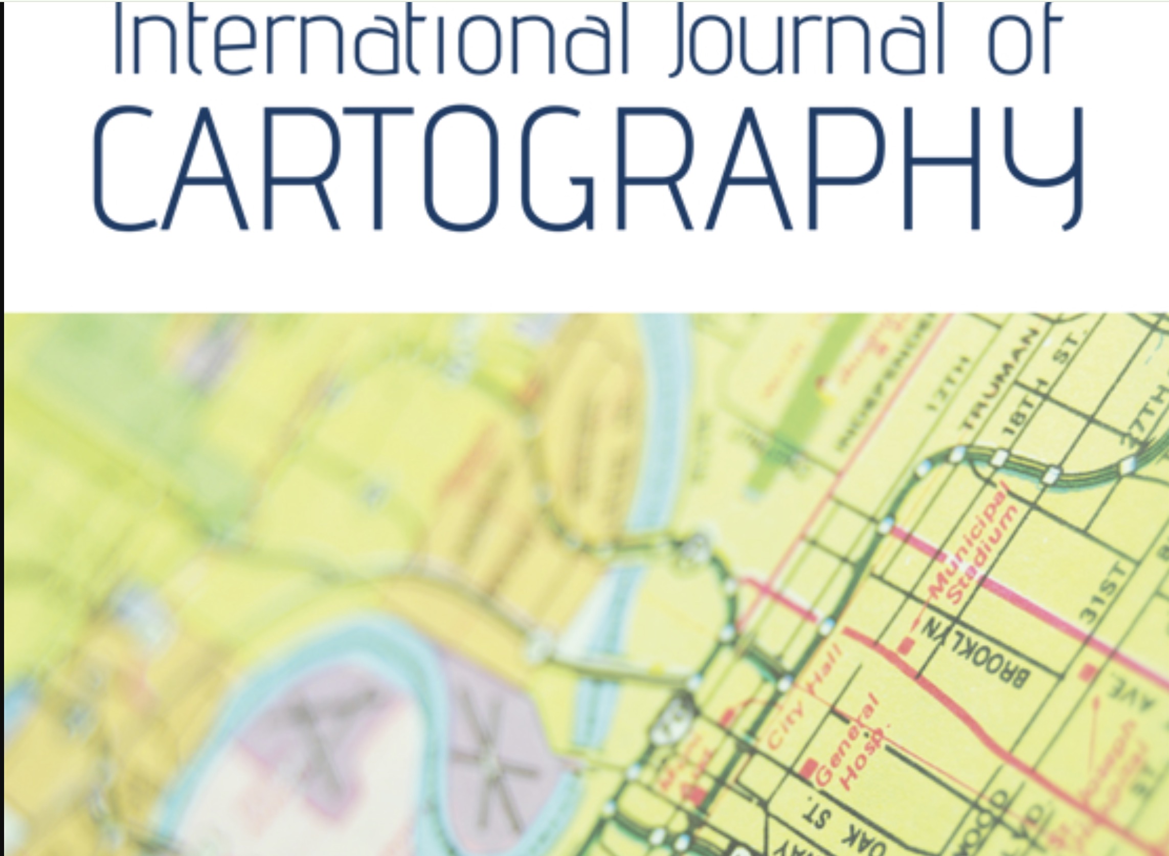 Cover of the International Journal of Cartography Volume 12 Issue 3 (2026).