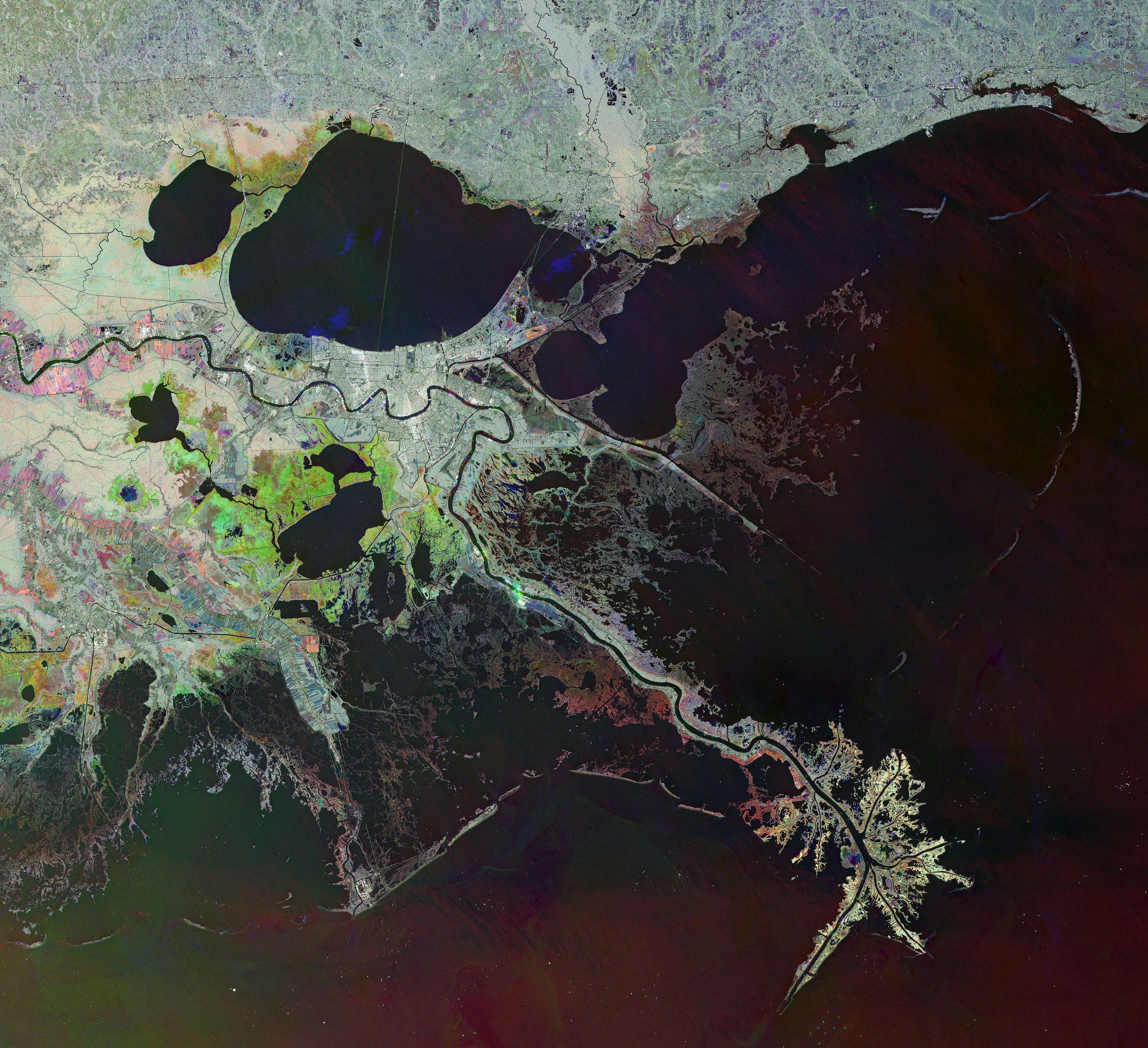 ESA - Immagine della settimana: New Orleans ed il potente Mississippi (02 agosto 2026)