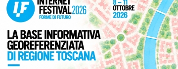 Il Sistema Informativo Territoriale di Regione Toscana a Internet Festival 2026
