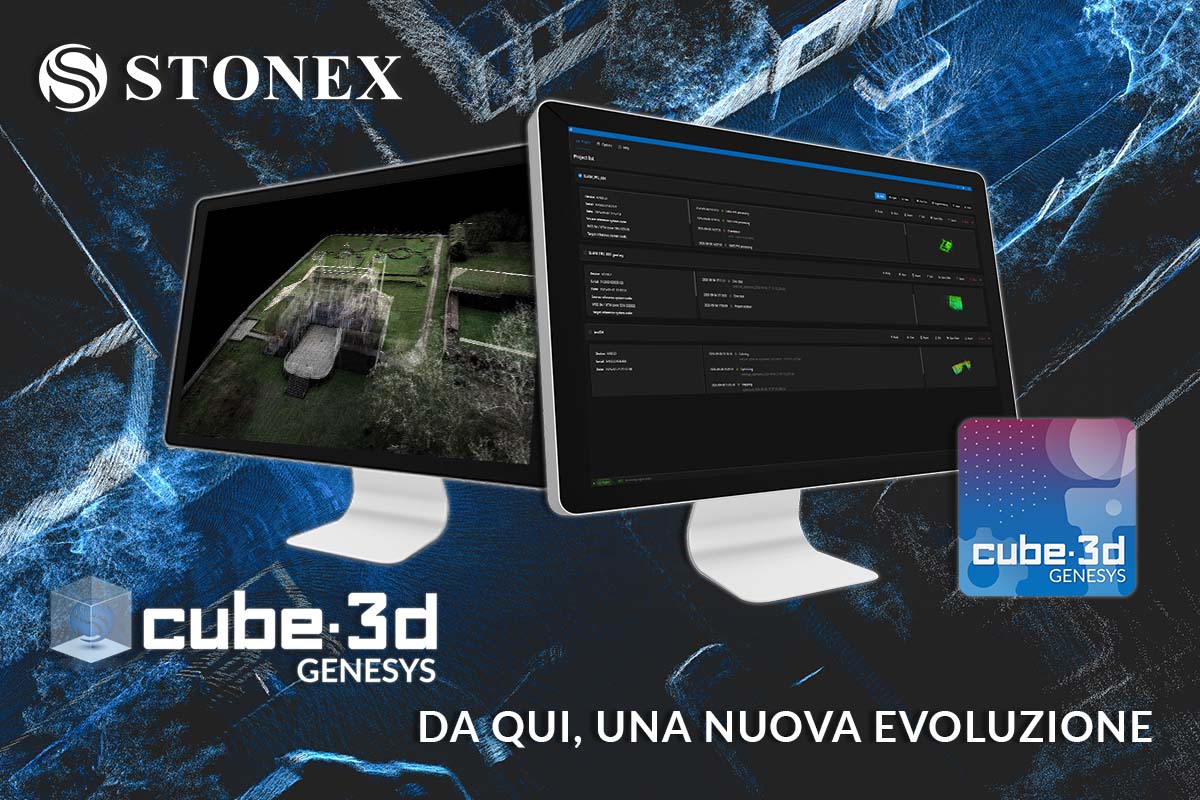 Dal rilievo SLAM al dato 3D pronto per il progetto: Stonex presenta Cube-3d Genesys