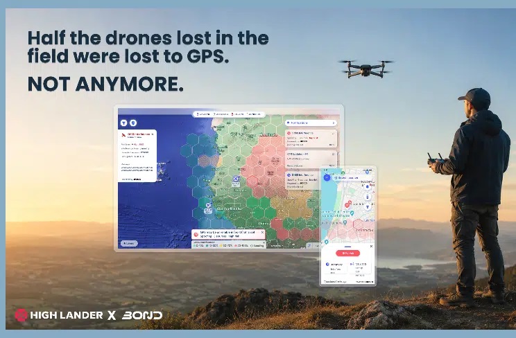 High Lander e BOND RF integrano il monitoraggio delle interferenze GNSS nella gestione dello spazio aereo