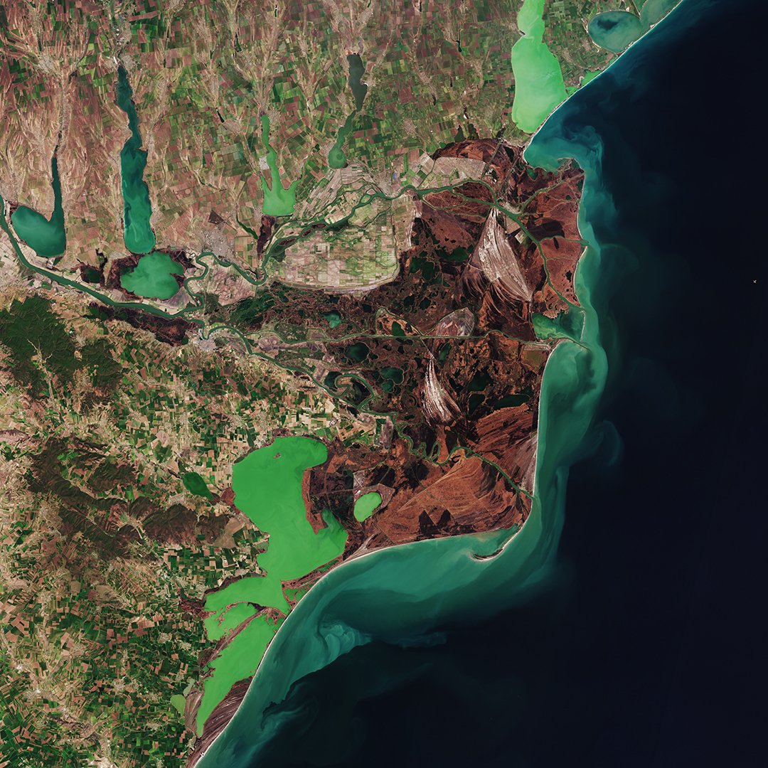 Delta fluviale del  Danubio